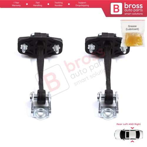 2 Pieces Rear Door Stop Check Assy Limiter Strap for Renault Dacia Duster MK2 HM 2017-2024 804300992R