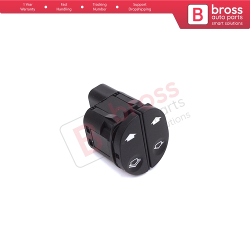 Window Regulator Switch Driver Door 6-Pin For Ford Fiesta MK5 JH JD Fusion JU Tourneo Connect MK1 Transit V347 V348 6S6T14529AB
