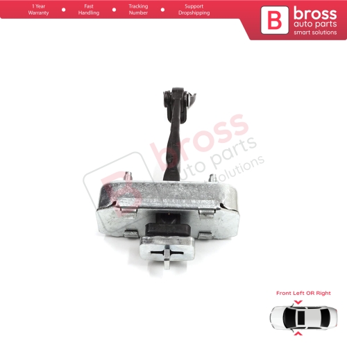 Front Door Stop Check Assy Limiter Strap for Toyota Sequoia MK2 XK60 2008-2022 Tundra MK2 XK50 2007-2021 4-Door 68620-0C023