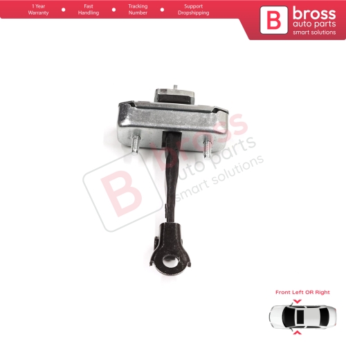 Front Door Stop Check Assy Limiter Strap for Toyota Sequoia MK2 XK60 2008-2022 Tundra MK2 XK50 2007-2021 4-Door 68620-0C023