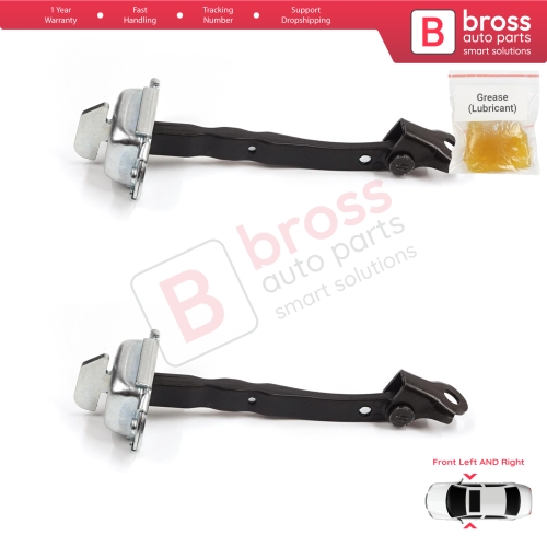 2 Pieces Front Door Stop Check Assy Limiter Strap for Toyota Corolla E21 E210 2019-On 4/5 Door 6861002350