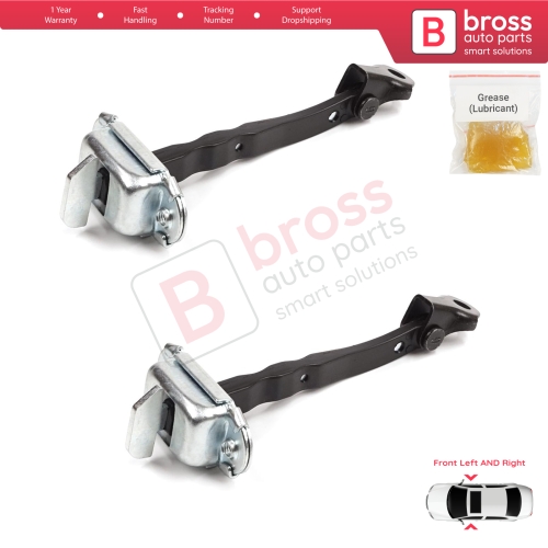 2 Pieces Front Door Stop Check Assy Limiter Strap for Toyota Corolla E21 E210 2019-On 4/5 Door 6861002350