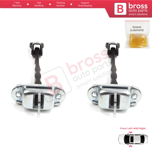 2 Pieces Front Door Stop Check Assy Limiter Strap for Toyota Corolla E21 E210 2019-On 4/5 Door 6861002350