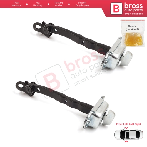 2 Pieces Front Door Stop Check Assy Limiter Strap for Toyota Corolla E21 E210 2019-On 4/5 Door 6861002350
