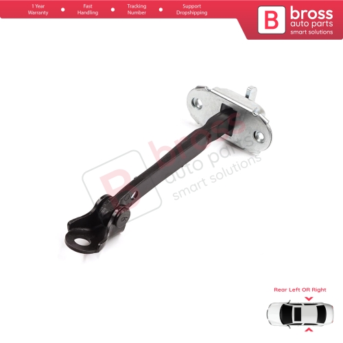 Rear Door Stop Check Assy Limiter Strap for Toyota Corolla E21 E210 2019-On 4/5 Door 68630-02340