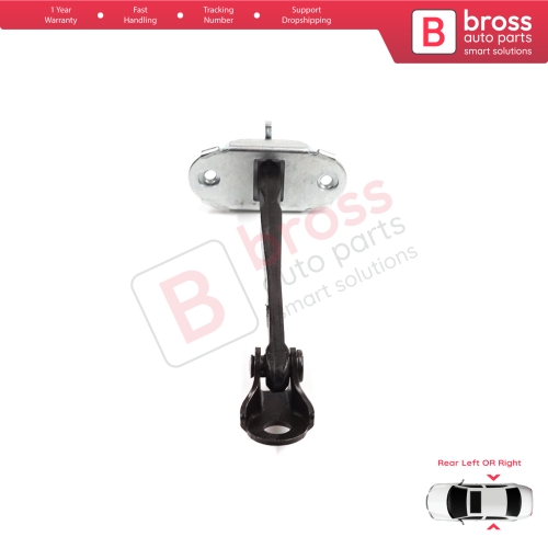 Rear Door Stop Check Assy Limiter Strap for Toyota Corolla E21 E210 2019-On 4/5 Door 68630-02340