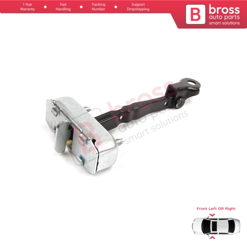Front Door Stop Check Assy Limiter Strap for Toyota Auris MK1 E150 E15 2007-2012 68610-02111
