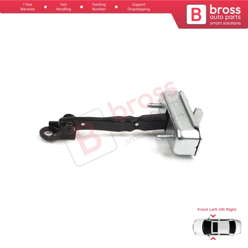 Front Door Stop Check Assy Limiter Strap for Toyota Auris MK1 E150 E15 2007-2012 68610-02111