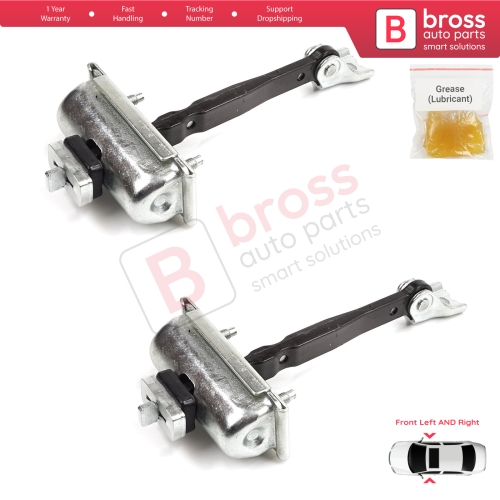 2 Pieces Front Door Stop Check Assy Limiter Strap for Vauxhall Opel Insignia B Z18 2017-On Buick Regal MK6 2018–2020 39089087