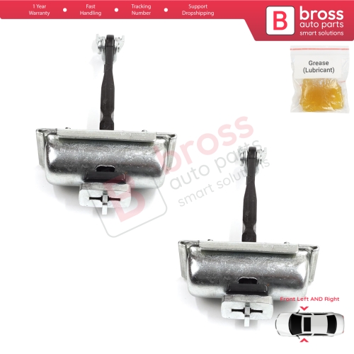 2 Pieces Front Door Stop Check Assy Limiter Strap for Vauxhall Opel Insignia B Z18 2017-On Buick Regal MK6 2018–2020 39089087