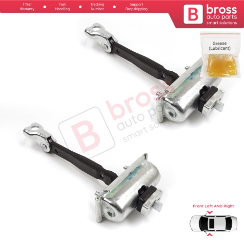 2 Pieces Front Door Stop Check Assy Limiter Strap for Vauxhall Opel Insignia B Z18 2017-On Buick Regal MK6 2018–2020 39089087