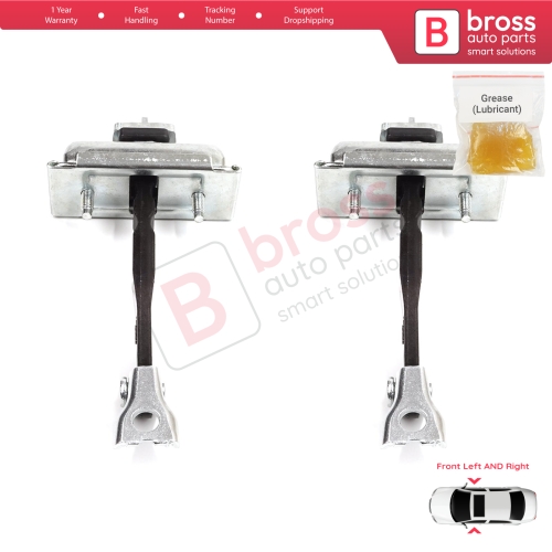 2 Pieces Front Door Stop Check Assy Limiter Strap for Vauxhall Opel Insignia B Z18 2017-On Buick Regal MK6 2018–2020 39089087