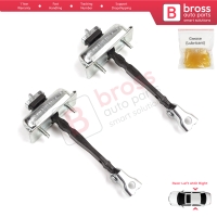2 Pieces Rear Door Stop Check Assy Limiter Strap for Vauxhall Opel Insignia B Z18 2017-On Buick Regal MK6 	2018-2020 39089088