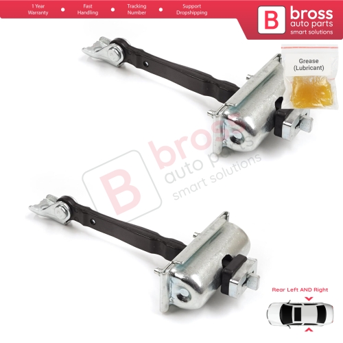 2 Pieces Rear Door Stop Check Assy Limiter Strap for Vauxhall Opel Insignia B Z18 2017-On Buick Regal MK6 	2018-2020 39089088
