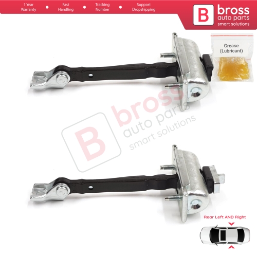 2 Pieces Rear Door Stop Check Assy Limiter Strap for Vauxhall Opel Insignia B Z18 2017-On Buick Regal MK6 	2018-2020 39089088