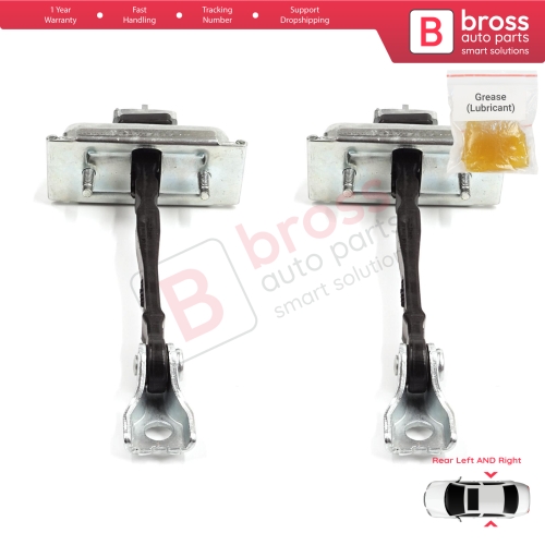 2 Pieces Rear Door Stop Check Assy Limiter Strap for Vauxhall Opel Insignia B Z18 2017-On Buick Regal MK6 	2018-2020 39089088