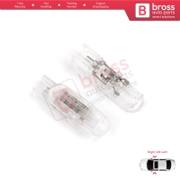 2 Pieces Door Lighting Courtesy Lamp for Renault Clio MK3 Megane MK2 3 Scenic MK2 3 Fluence L3 8200120715
