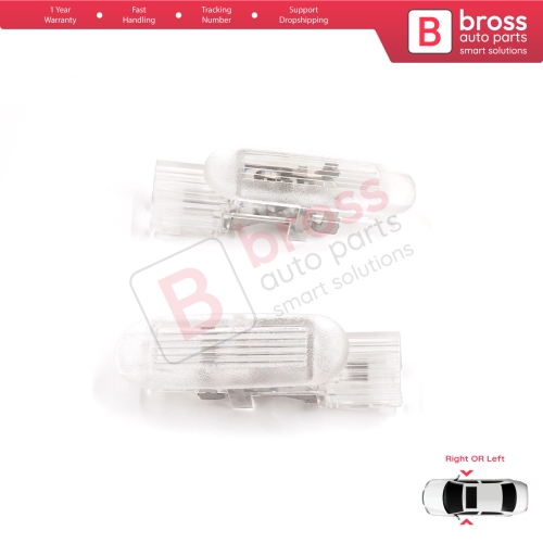 2 Pieces Door Lighting Courtesy Lamp for Renault Clio MK3 Megane MK2 3 Scenic MK2 3 Fluence L3 8200120715