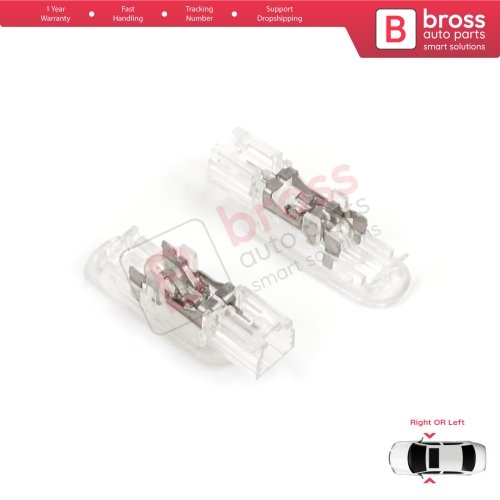 2 Pieces Door Lighting Courtesy Lamp for Renault Clio MK3 Megane MK2 3 Scenic MK2 3 Fluence L3 8200120715