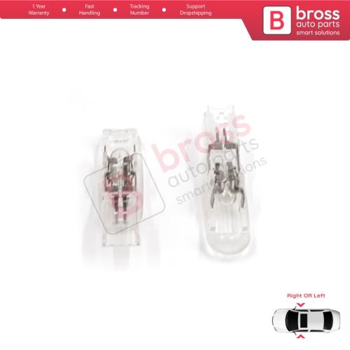 2 Pieces Door Lighting Courtesy Lamp for Renault Clio MK3 Megane MK2 3 Scenic MK2 3 Fluence L3 8200120715