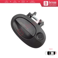 Rear Tailgate Exterior Door Opener Handle Black for Renault Kangoo KC Express FC Nissan Kubistar MK1 X76 8200153666