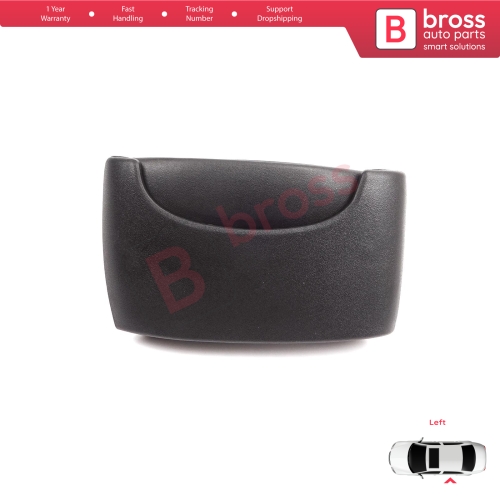 Left Side Sliding Door Exterior Opener Handle Black for Renault Kangoo KC Express FC Nissan Kubistar MK1 X76 8200107371