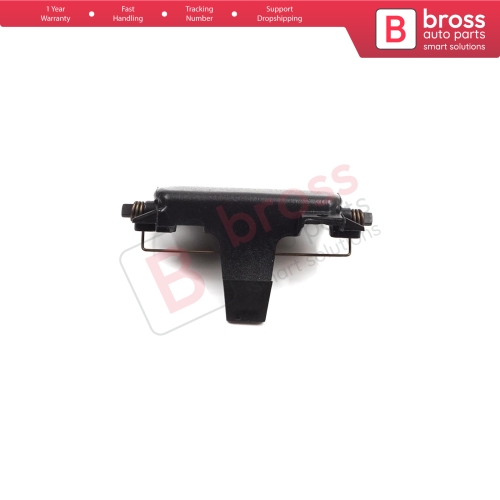 Glove Box Handle Button Opener Black for Renault Dacia Logan MK1 LS KS 2004-2008 Pre-Facelift 4/5-Door 6001548684