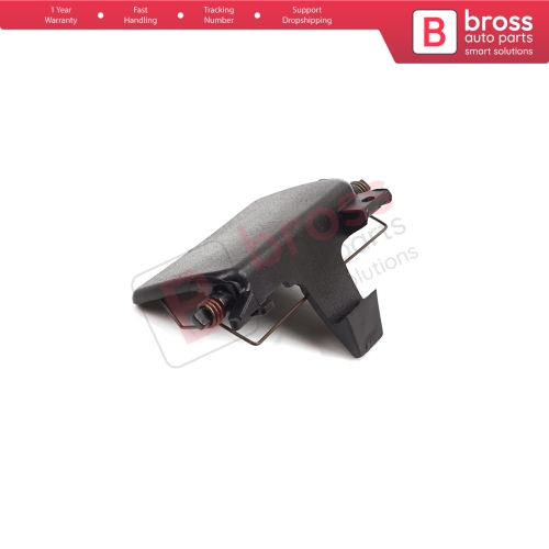 Glove Box Handle Button Opener Black for Renault Dacia Logan MK1 LS KS 2004-2008 Pre-Facelift 4/5-Door 6001548684