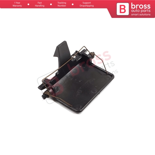 Glove Box Handle Button Opener Black for Renault Dacia Logan MK1 LS KS 2004-2008 Pre-Facelift 4/5-Door 6001548684