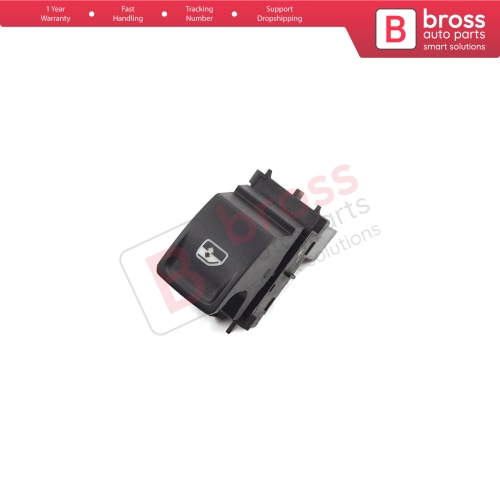 Passenger Door Window Switch Single Control Button 4 Pin for VW Crafter 2 Golf 7 Passat B8 Polo 6 Octavia 4 Superb 3 Leon 3 Ibiza 5 Ateca Audi A1 MK2 5G0959855D