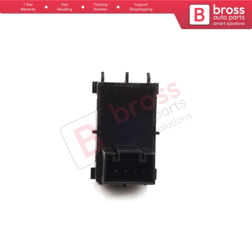 Passenger Door Window Switch Single Control Button 4 Pin for VW Crafter 2 Golf 7 Passat B8 Polo 6 Octavia 4 Superb 3 Leon 3 Ibiza 5 Ateca Audi A1 MK2 5G0959855D