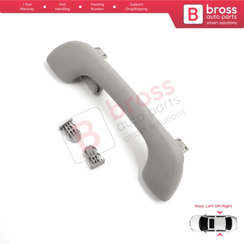 Rear Door Inner Roof Grab Handle Light Gray for Renault Megane 3 4 Scenic 3 Clio 4 Kadjar Captur  Master 3 Movano 739400011R