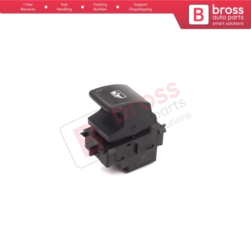 Passenger Door Window Switch Single Control Button 4 Pin for VW Crafter 2 Golf 7 Passat B8 Polo 6 Octavia 4 Superb 3 Leon 3 Ibiza 5 Ateca Audi A1 MK2 5G0959855M