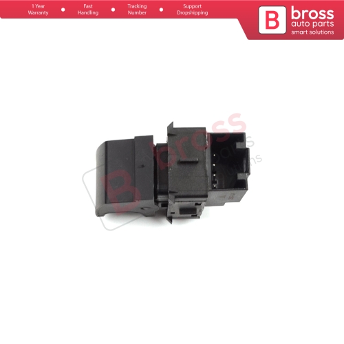 Passenger Door Window Switch Single Control Button 4 Pin for VW Crafter 2 Golf 7 Passat B8 Polo 6 Octavia 4 Superb 3 Leon 3 Ibiza 5 Ateca Audi A1 MK2 5G0959855M