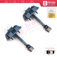 2 Pieces Front Door Stop Check Assy Limiter Strap for Toyota Avensis MK2 T25 2003-2008 6861005040