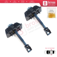 2 Pieces Rear Door Stop Check Assy Limiter Strap for Toyota Avensis MK2 T25 2003-2008 6863005040