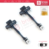 2 Pieces Front Door Stop Check Assy Limiter Strap for Jeep Renegade BU B1 BV 2014-On 51953320