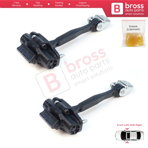 2 Pieces Front Door Stop Check Assy Limiter Strap for Jeep Renegade BU B1 BV 2014-On 51953320
