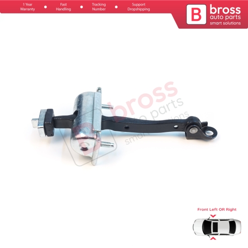 Front Door Stop Check Assy Limiter Strap for Jeep Cherokee MK5 KL 2014-2023 K68103030AD