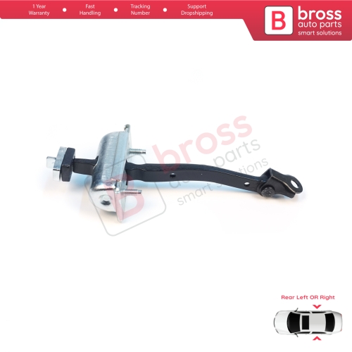 Rear Door Stop Check Assy Limiter Strap for Jeep Cherokee MK5 KL 2014-2023 K68103032AD