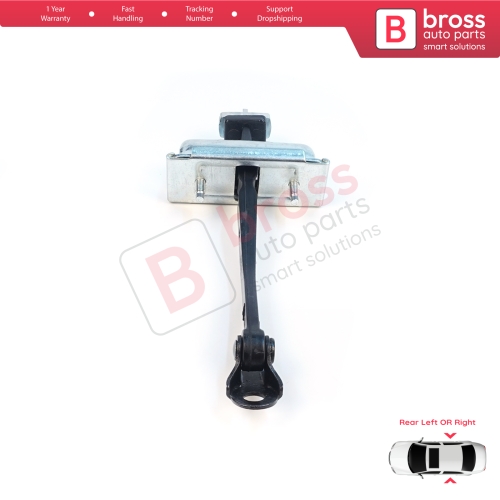 Rear Door Stop Check Assy Limiter Strap for Jeep Cherokee MK5 KL 2014-2023 K68103032AD