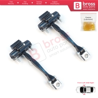 2 Pieces Front Door Stop Check Assy Limiter Strap for Jeep Compass MK2 MP/552 MP M6 MV M7 2017-On 68242951AB