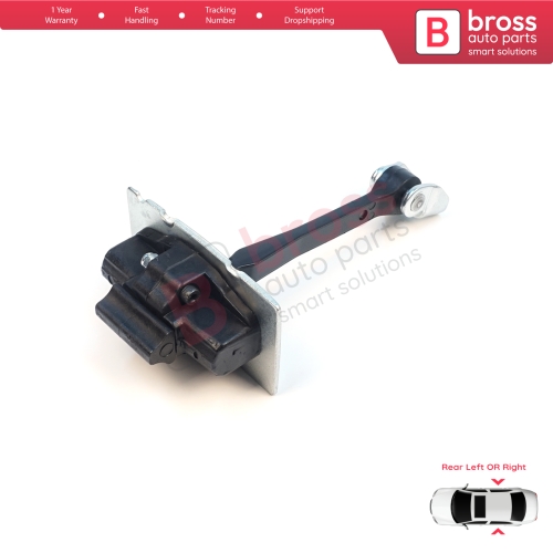 Rear Door Hinge Stop Check Strap Limiter for Citroen C Elysee Peugeot 301 9675207680