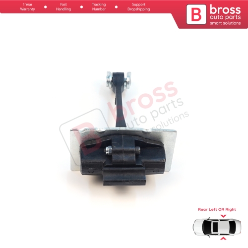 Rear Door Hinge Stop Check Strap Limiter for Citroen C Elysee Peugeot 301 9675207680