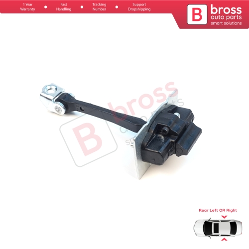 Rear Door Hinge Stop Check Strap Limiter for Citroen C Elysee Peugeot 301 9675207680