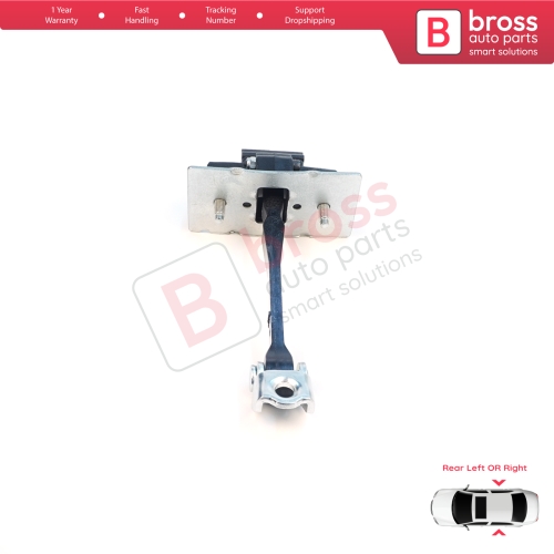 Rear Door Hinge Stop Check Strap Limiter for Citroen C Elysee Peugeot 301 9675207680
