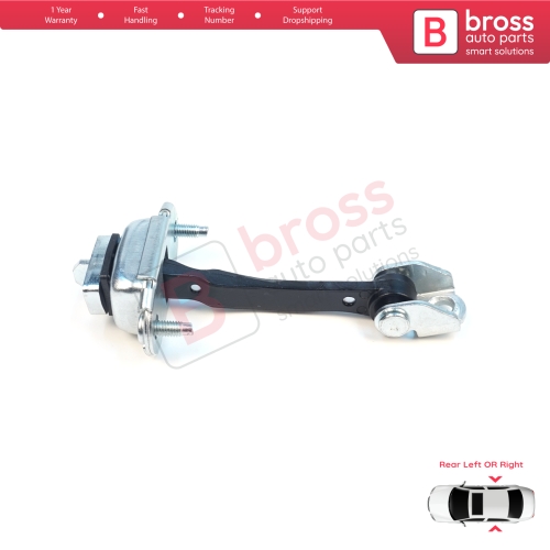 Rear Door Hinge Stop Check Strap Limiter for Peugeot 407 6D 6E 2004-2011 4/5-Door 9181K5