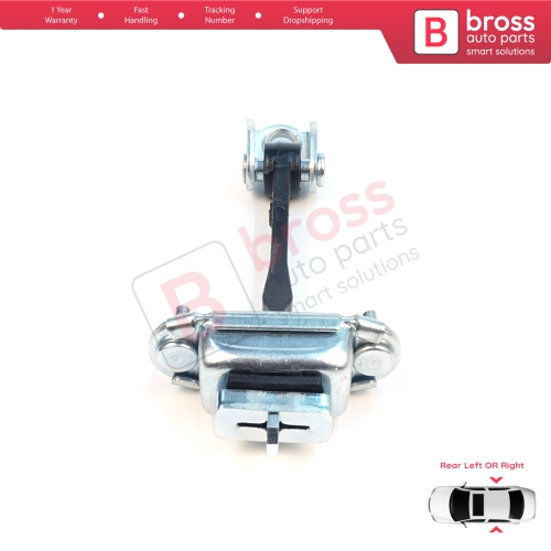 Rear Door Hinge Stop Check Strap Limiter for Peugeot 407 6D 6E 2004-2011 4/5-Door 9181K5