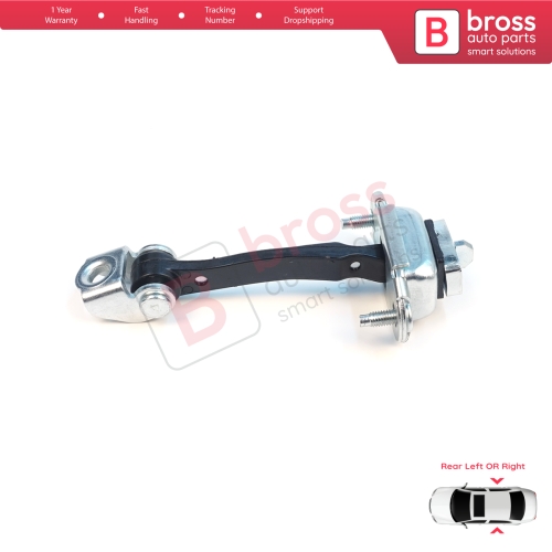 Rear Door Hinge Stop Check Strap Limiter for Peugeot 407 6D 6E 2004-2011 4/5-Door 9181K5