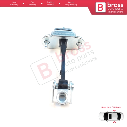 Rear Door Hinge Stop Check Strap Limiter for Peugeot 407 6D 6E 2004-2011 4/5-Door 9181K5